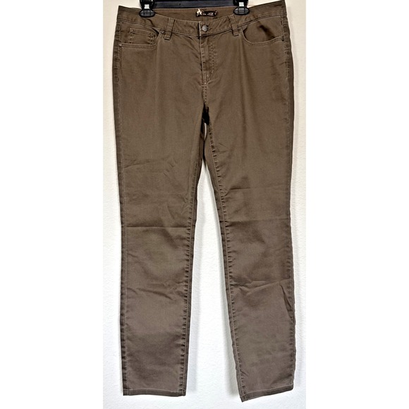 PrAna Hiking Pants Halle Straight Brown Women Size 14 Active Performance‎ - Picture 1 of 14